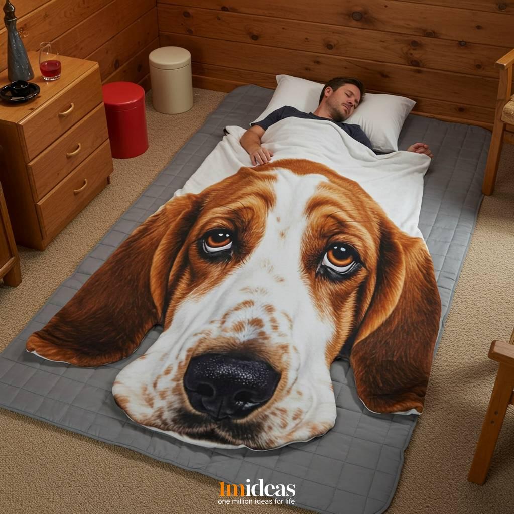 Dog Shaped Sleeping Bag: Cute Canine-Inspired Design for Cozy Nights